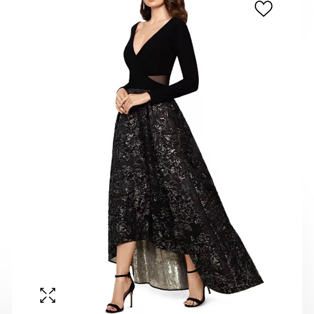 Xscape High Low Gown